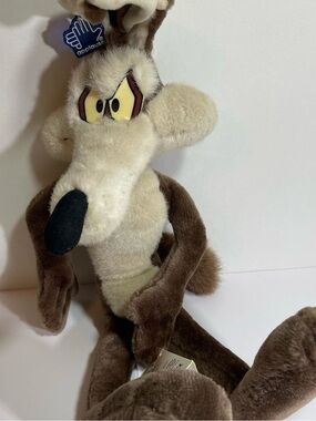 Vintage Applause Wile E. Coyote 21 Inch 1994 Posable Plush Great Condition